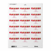 Address Labels - Abstract ラベル (フルシート)