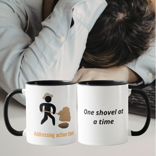 Addressing Action Items Mug マグカップ