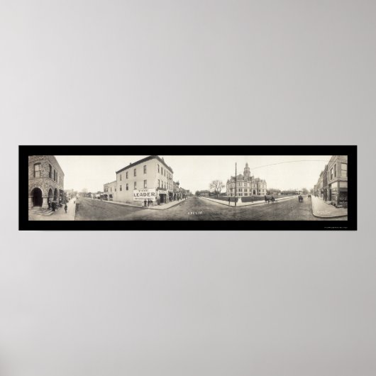 Adel, IA写真1907 ポスター (正面)