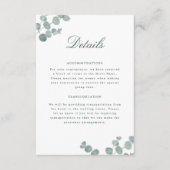 Adelaideの結婚エンクロージャカード エンクロージャーカード (正面)