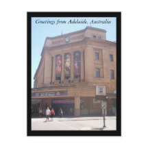 Adelaideポストカードからの挨拶
