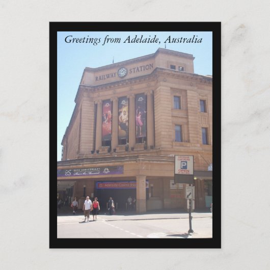 Adelaideポストカードからの挨拶 ポストカード (正面)