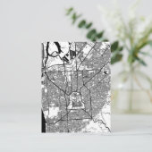 Adelaide Australia City Map ポストカード (スタンド正面)