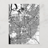 Adelaide Australia City Map ポストカード (正面)