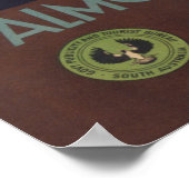 Adelaide, Australia Vintage Travelポスター ポスター (角)