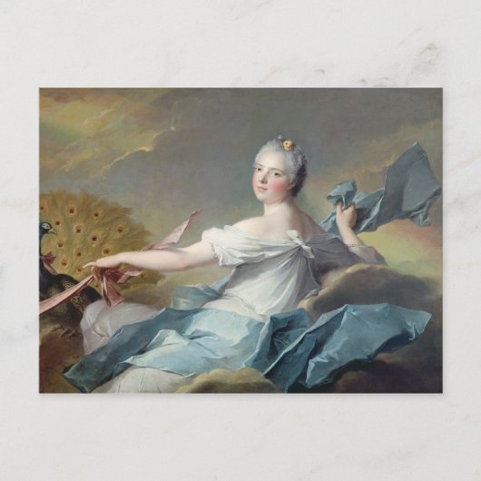 Adelaide de France、空気の要素 ポストカード (正面)