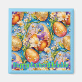 ADELAIDE ~ Happy Easter ~ Golden Eggs ~ マグネット (正面)
