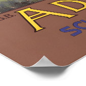 Adelboden Berner Oberland Switzerland Swiss Suisse ポスター (角)