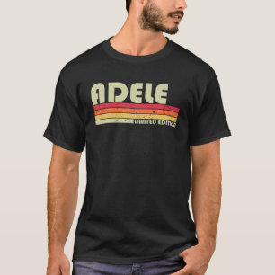 ADELEギフト名パーソナライズされたレトロヴィンテージ80s 90s Tシャツ