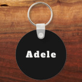 Adele キーホルダー (裏面)