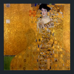 Adele Bloch-Bauer's Portrait by Gustav Klimt 1907 ポスター<br><div class="desc">Adele Bloch-Bauer's Portrait by Gustav Klimt 1907</div>