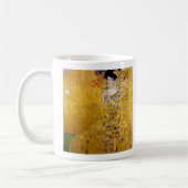 “ Adele Bloch-Bauer's Portrait ” , Gustav Klimt コーヒーマグカップ (左)