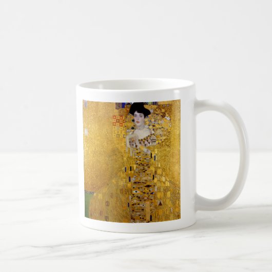 “ Adele Bloch-Bauer's Portrait ” , Gustav Klimt コーヒーマグカップ (右)
