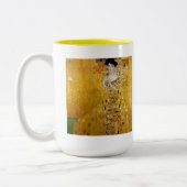 “ Adele Bloch-Bauer's Portrait ” , Gustav Klimt ツートーンマグカップ (左)