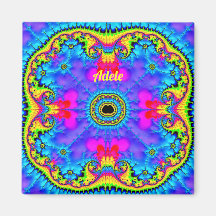 ADELE to 3Dフラクタルデザインフロロシェード磁石