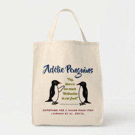 Adelie Penguins by RoseWrites トートバッグ
