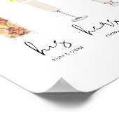 ADELLAウォーミニマルターカラーカクテルシグネチャードリンク ポスター (角)