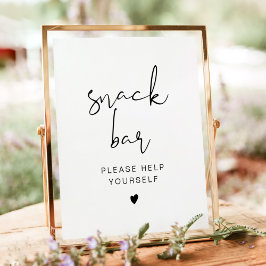 ADELLAエッジミニマルモダンリストスナックバー ポスター