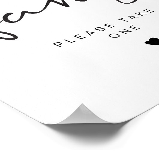 ADELLAファミニマルンのサインを結婚取って ポスター (角)