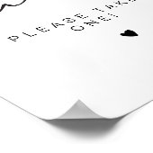 ADELLAファミニマルンのサインを結婚取って ポスター (角)