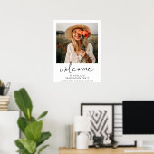 ADELLAミニマモダンリスト卒業パーティーへようこそ ポスター (ホームオフィス)