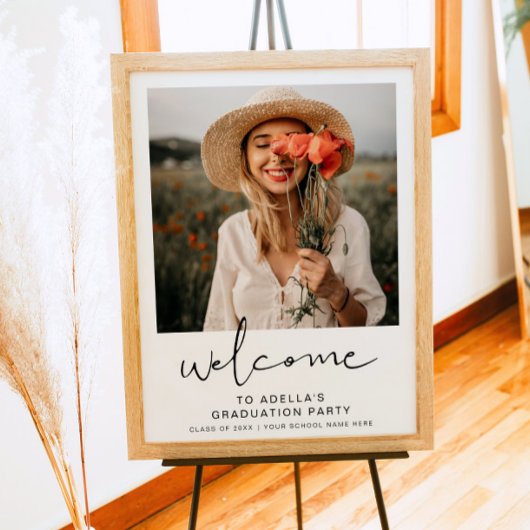 ADELLAミニマモダンリスト卒業パーティーへようこそ ポスター