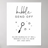 ADELLAミニマリストバブルがサイン結婚を送り出す ポスター (正面)