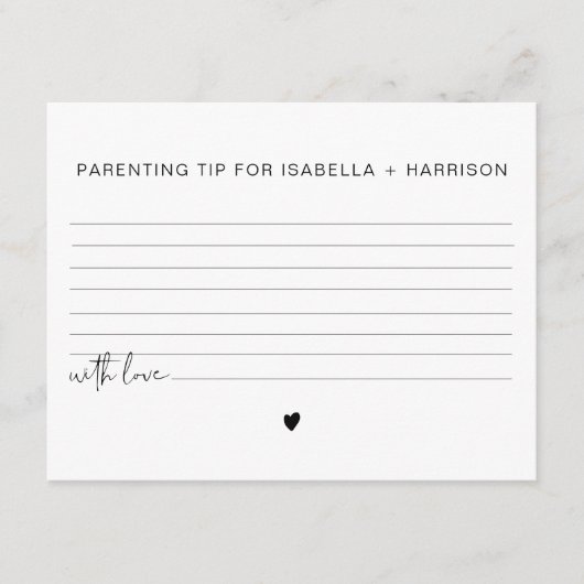 ADELLA子育てモダンアドバイスとヒントのカードゲーム エンクロージャーカード (正面)