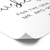 ADELLa ミニマルなアドバイス＆ウィッシュ サイン (角)