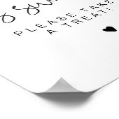 ADELLA ミニマル Love is Sweet Treat Friend Table ポスター (角)