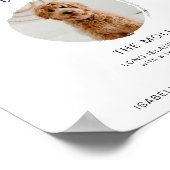 ADELLA 1モダンフォトペミニマルットのシグネチャードリンク ポスター (角)