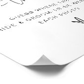 ADELLA Bohoどこ彼らはブライダルシャワーゲーム ポスター (角)