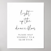 ADELLA Light Up The Dance Floor Glow Stick Poster ポスター (正面)
