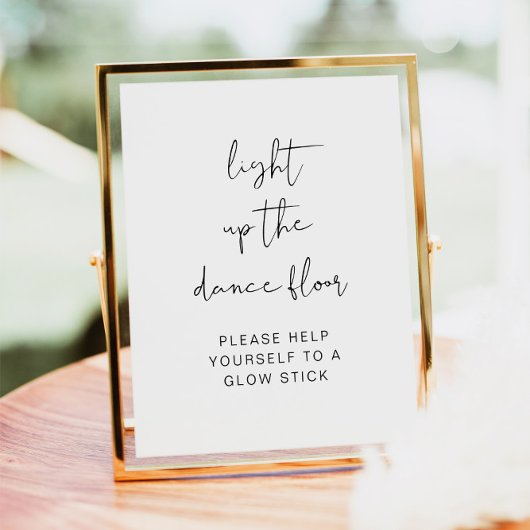 ADELLA Light Up The Dance Floor Glow Stick Poster ポスター