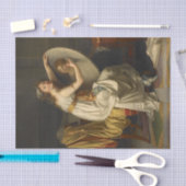 Adelle Romanyの自画像と推定 薄葉紙 (クラフト)