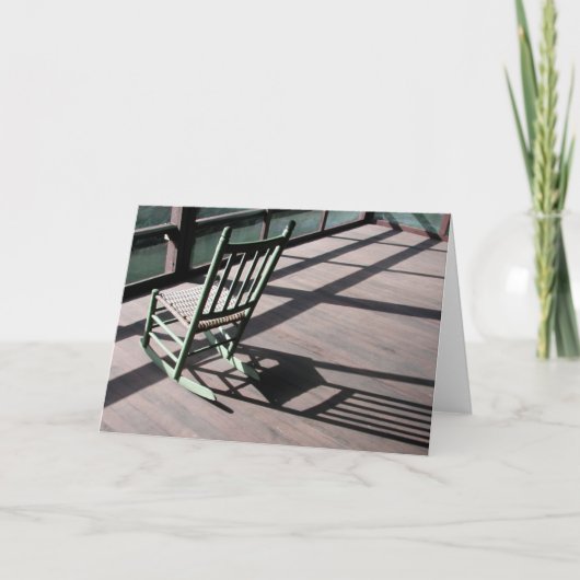 Adelynroodのロッキングチェア カード (正面)