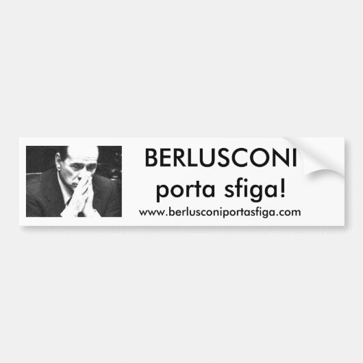 Adesivoの自動車 バンパーステッカー (正面)