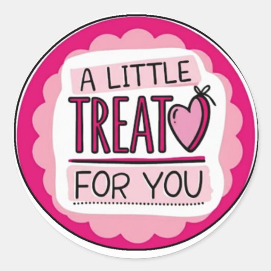 Adesivo a  little ラウンドシール (正面)