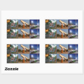 Adesivo  Acre Brasil turismo 長方形シール (シート)