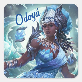 Adesivo auto colante Iemanjá スクエアシール