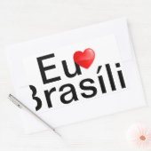 Adesivo  Brasília Brasil 長方形シール (封筒)