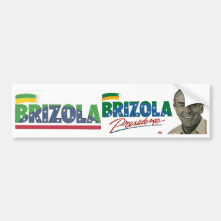 Adesivo Brizola Presidente 1989 バンパーステッカー