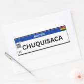 Adesivo Chuquisaca Mercosul 長方形シール (封筒)