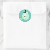 Adesivo de sapo ラウンドシール (バッグ)