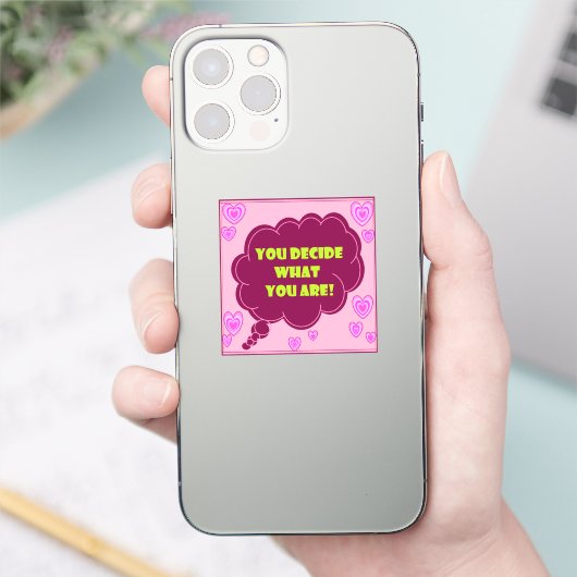 Adesivo de vinil com formato personalizado シール (スマートフォン)