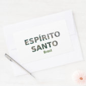 Adesivo Espírito Santo 長方形シール (封筒)