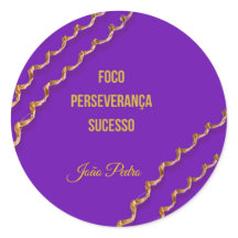 Adesivo Faixa Roxa jiu-Jitsu