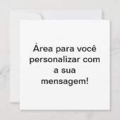 Adesivo Flor 招待状 (裏面)