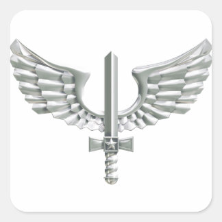 Adesivo Força aérea Brasileira - Modelo 2 スクエアシール