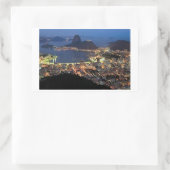 Adesivo lembrança de Rio de Janeiro 長方形シール (バッグ)